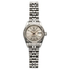 Vintage Rolex Ladies Datejust 80s Ref 69174 Automatic Silver Dial 26mm Case.