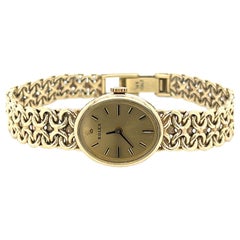 Vintage Rolex Manual Wind Ladies Watch in 14K Yellow Gold in Milanese/Mesh Band