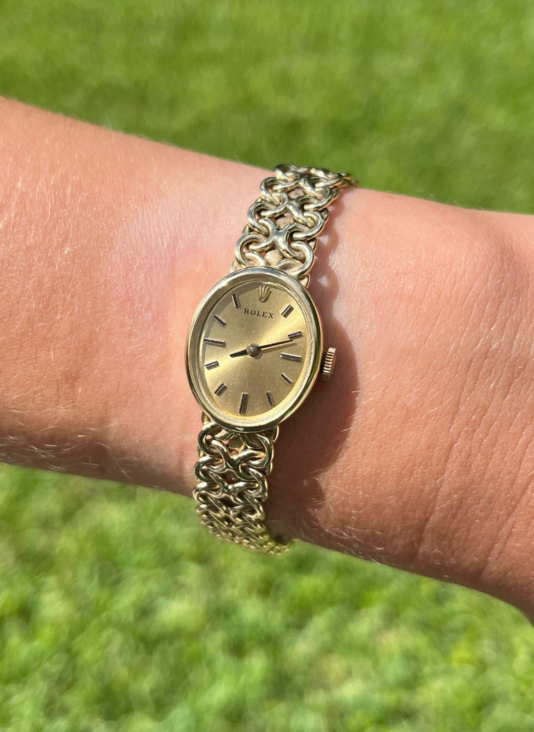 Vintage Foyolu Swiss ladies\' wristwatch - Manual Wind - Gold Tone Vintage swiss gold-tone ladies - Gem main image 3