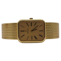 Montre Rolex vintage pour homme des années 1970 en or jaune 18 carats