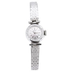 Vintage Rolex Orchid 18K White Gold Handwind Cocktail Watch