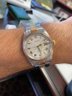 Vintage Rolex Oyster-Date Precision Two Tone Dial