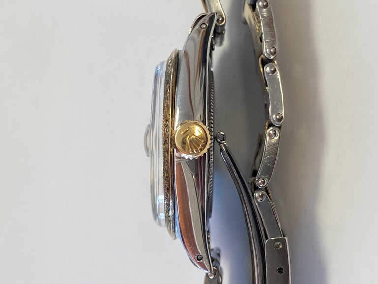Vintage Rolex Oyster Date Precision Two Tone Dial at 1stDibs