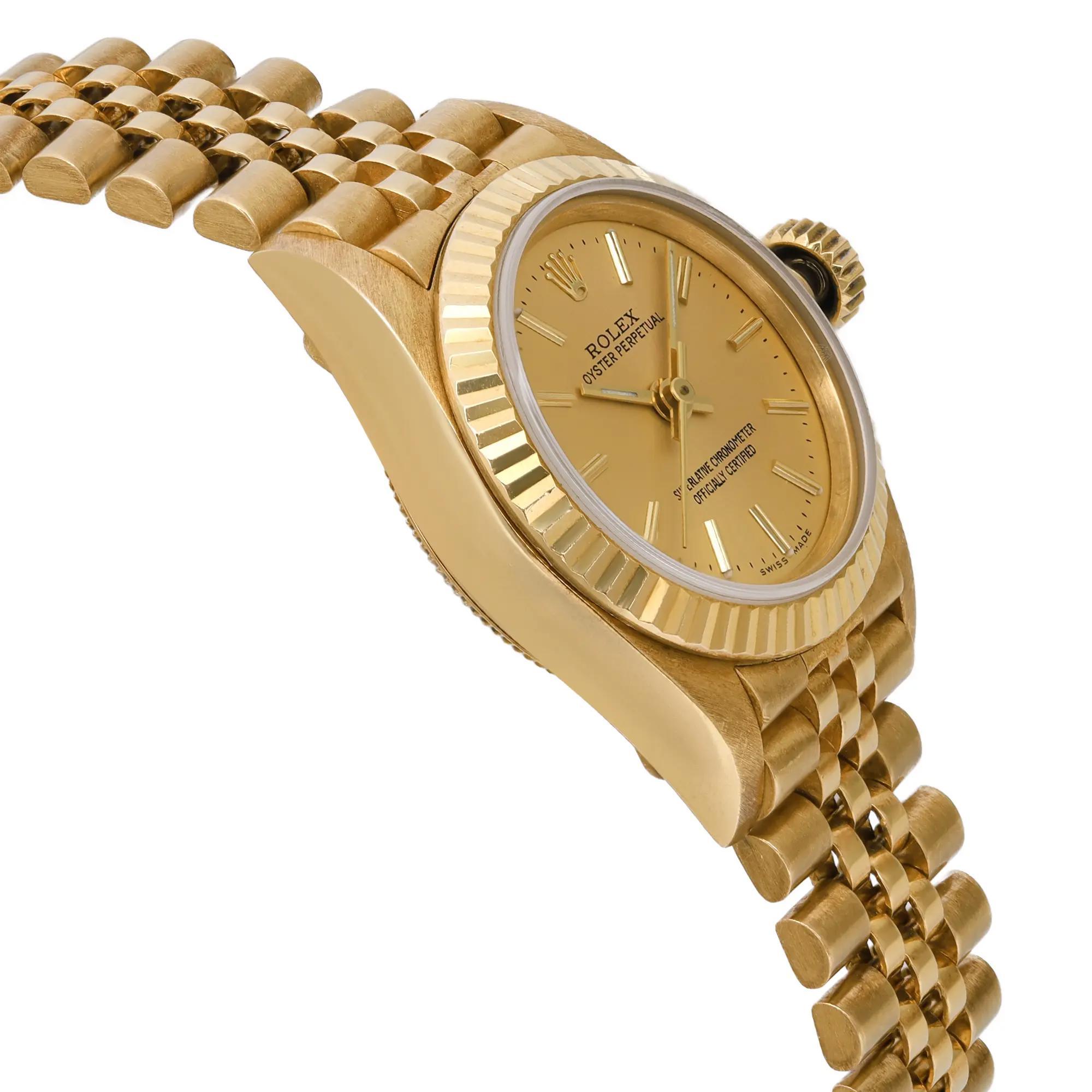 rolex oyster perpetual gold price