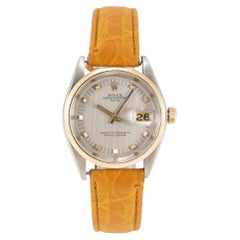 Vintage Rolex Oyster Perpetual Date 34MM 1501 Steel Gold Automatic Watch