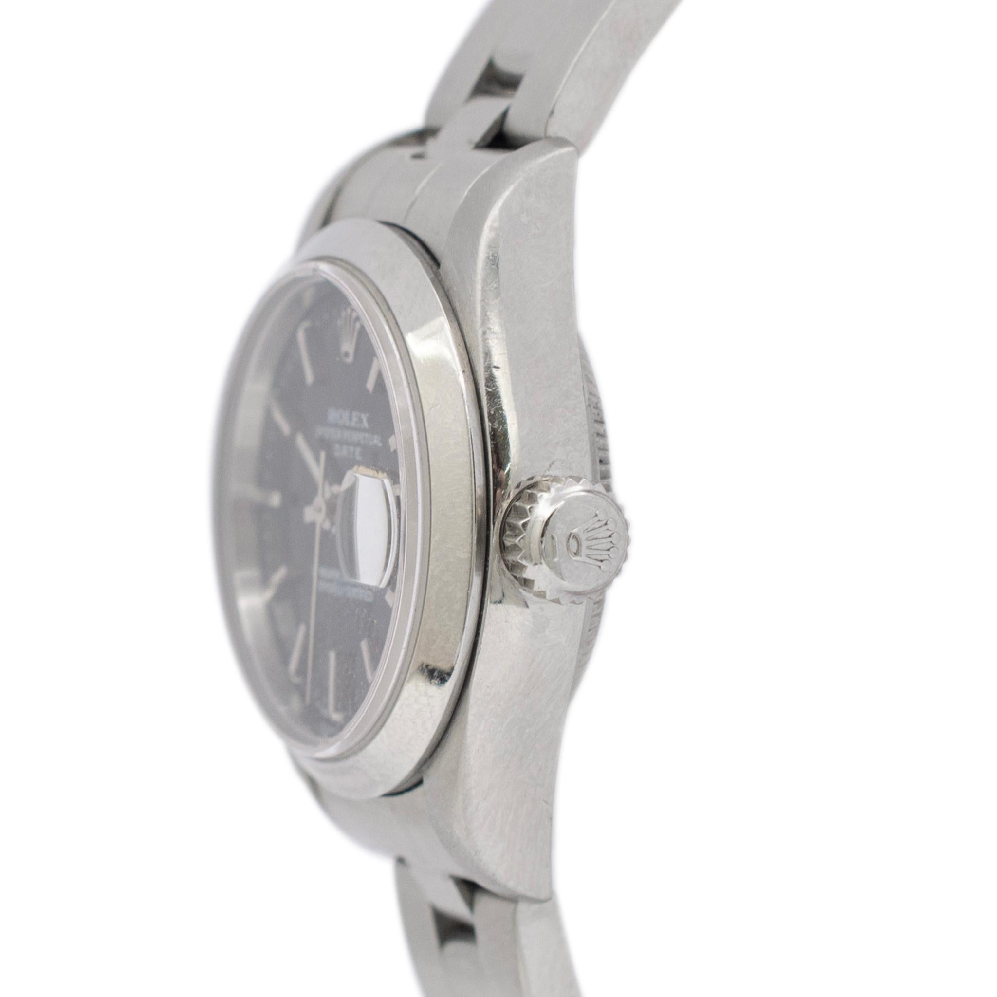 rolex acier femme
