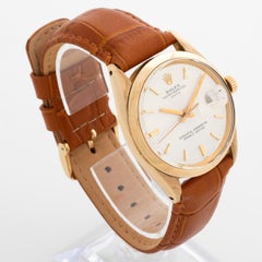 Vintage Rolex Oyster Perpetual Date Ref 1500, circa 1965, Rare Silver Dial