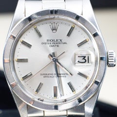 Vintage Rolex Oyster Perpetual Date Ref 1501 34mm Watch