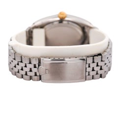 Vintage Rolex Oyster Perpetual Date Two-Tone Steel & Gold Jubilee Bracelet Watch