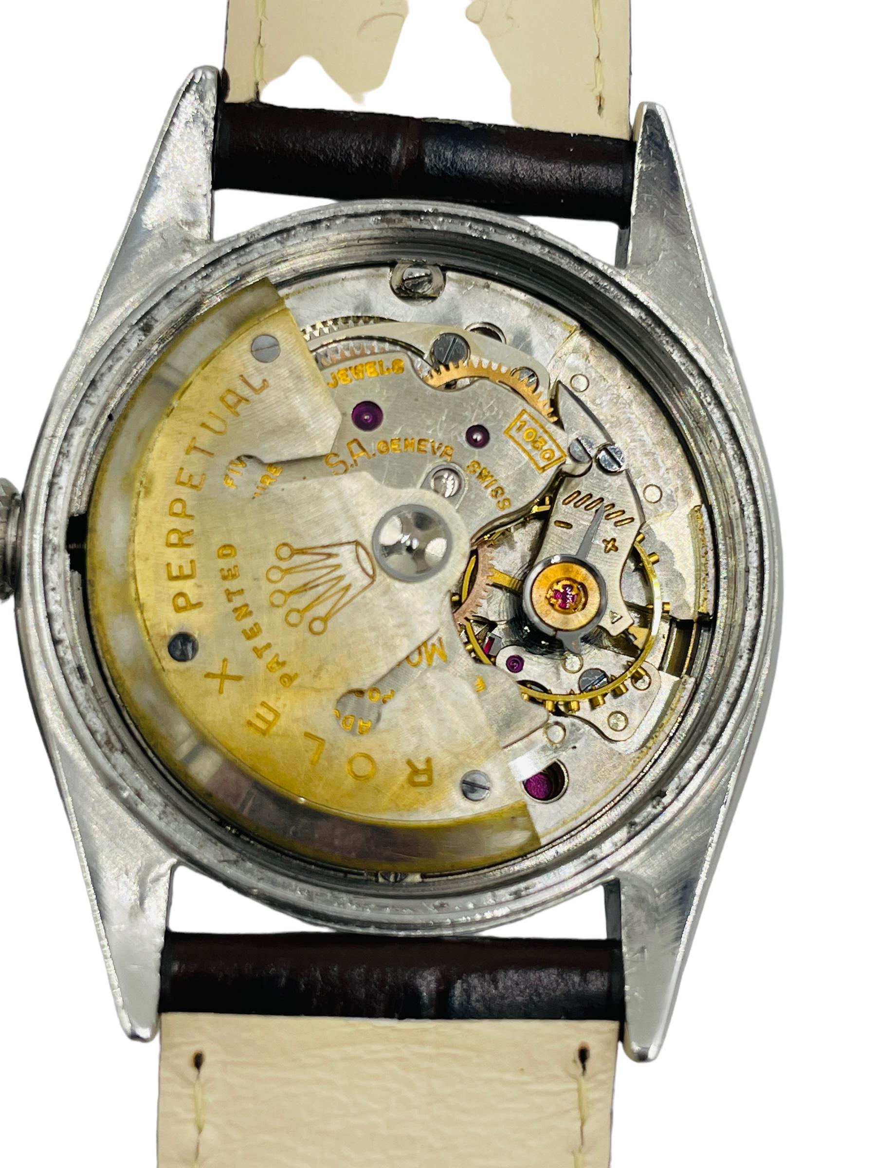 1930 rolex clear back