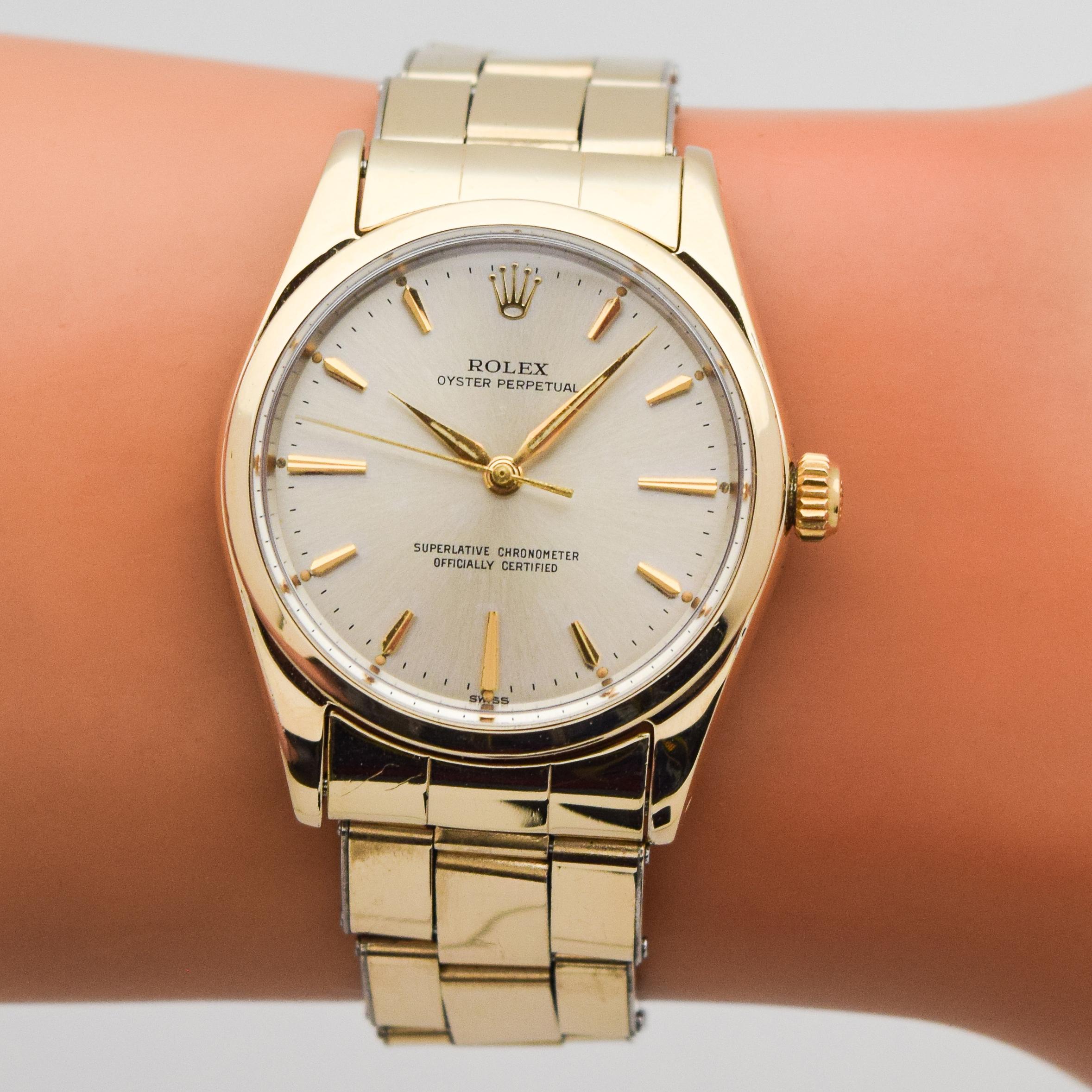 Vintage Rolex Oyster Perpetual Ref. 1014 Watch, 1956 1