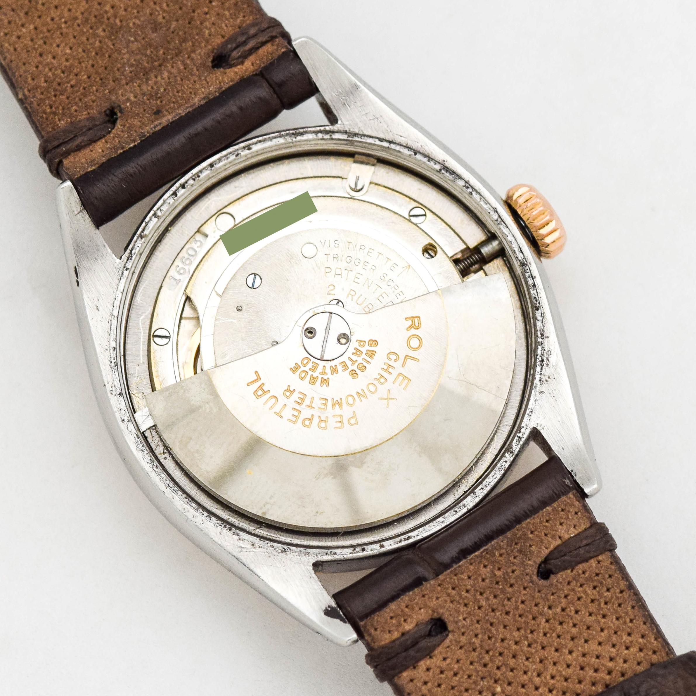 Vintage Rolex Oyster Perpetual Ref. 6085 Watch, 1953 For Sale 4