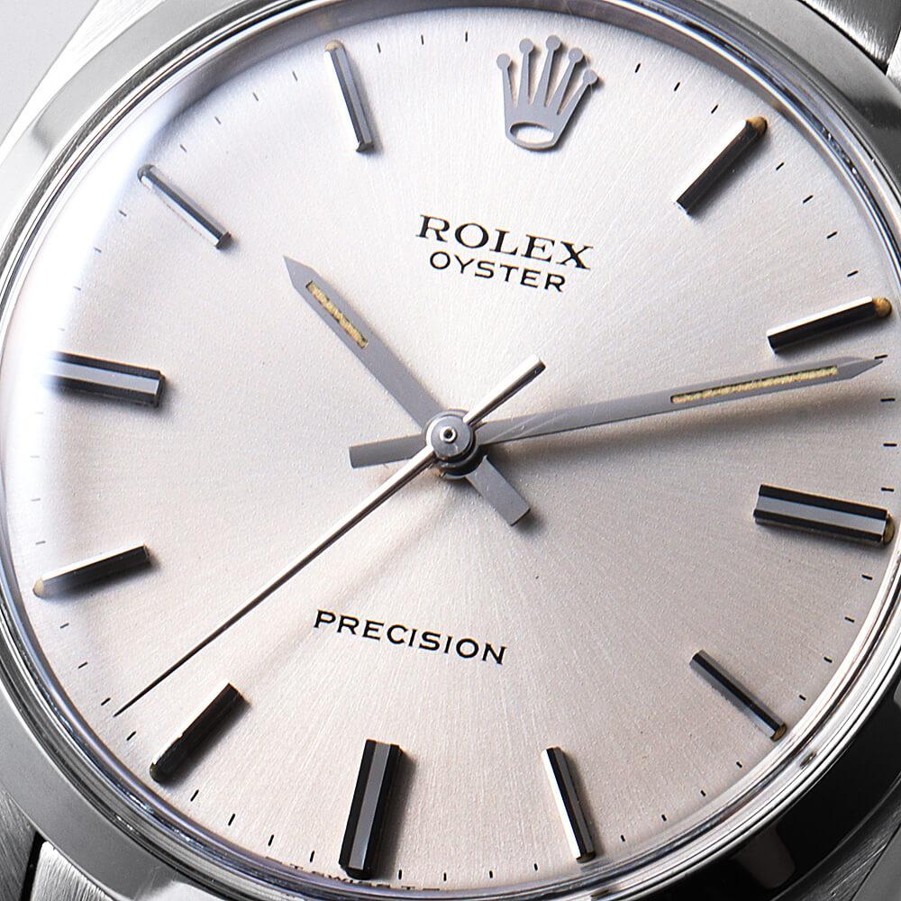 Vintage Rolex Oyster Precision 6426 Men's Watch, Silver Dial, 37 No, Antique 1