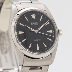 Vintage Rolex Oyster Precision Reference 6424 Stainless Steel Watch, 1958