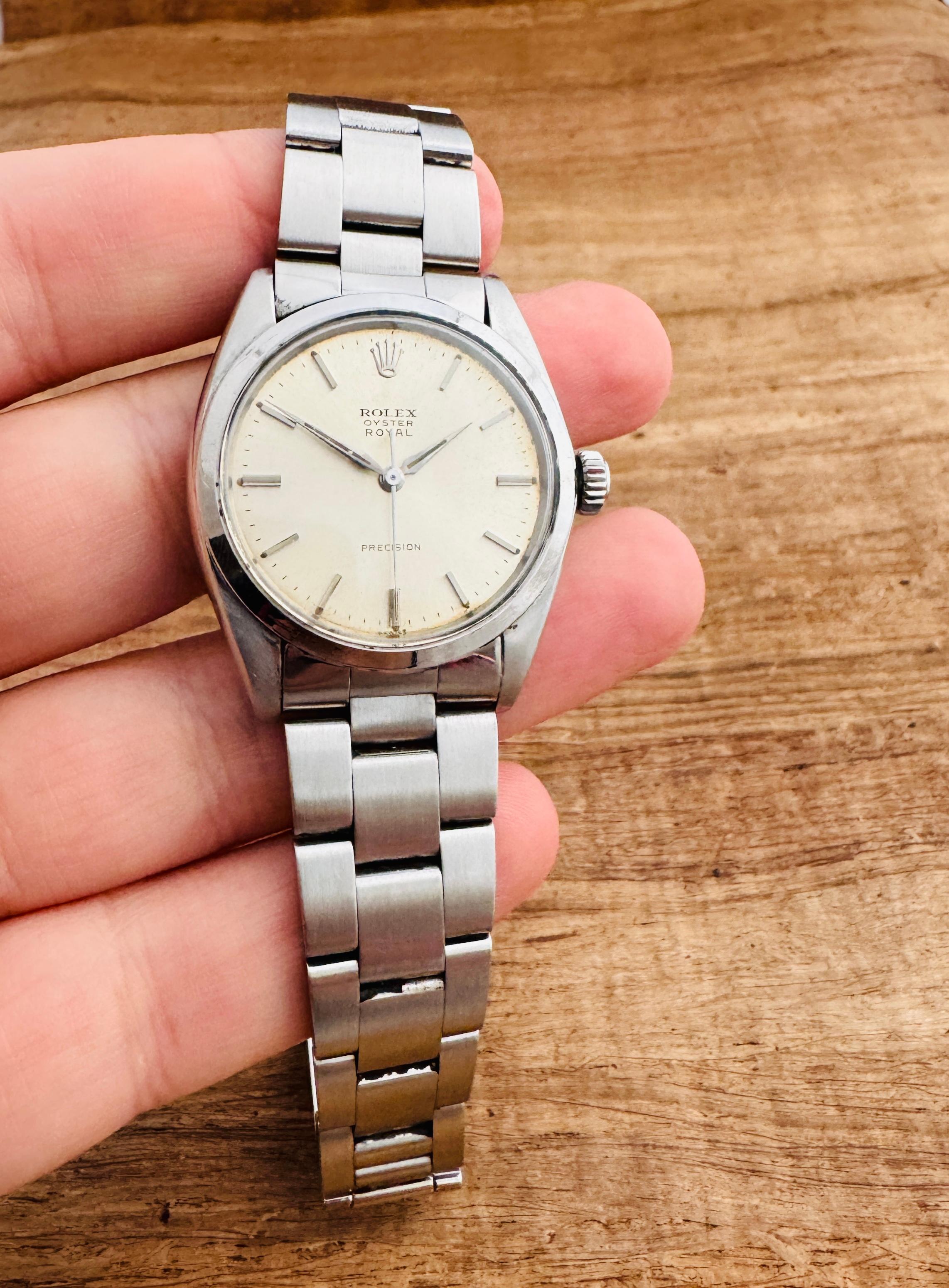 Rolex Oyster Precision Royal 6426 Uhr, Vintage 12