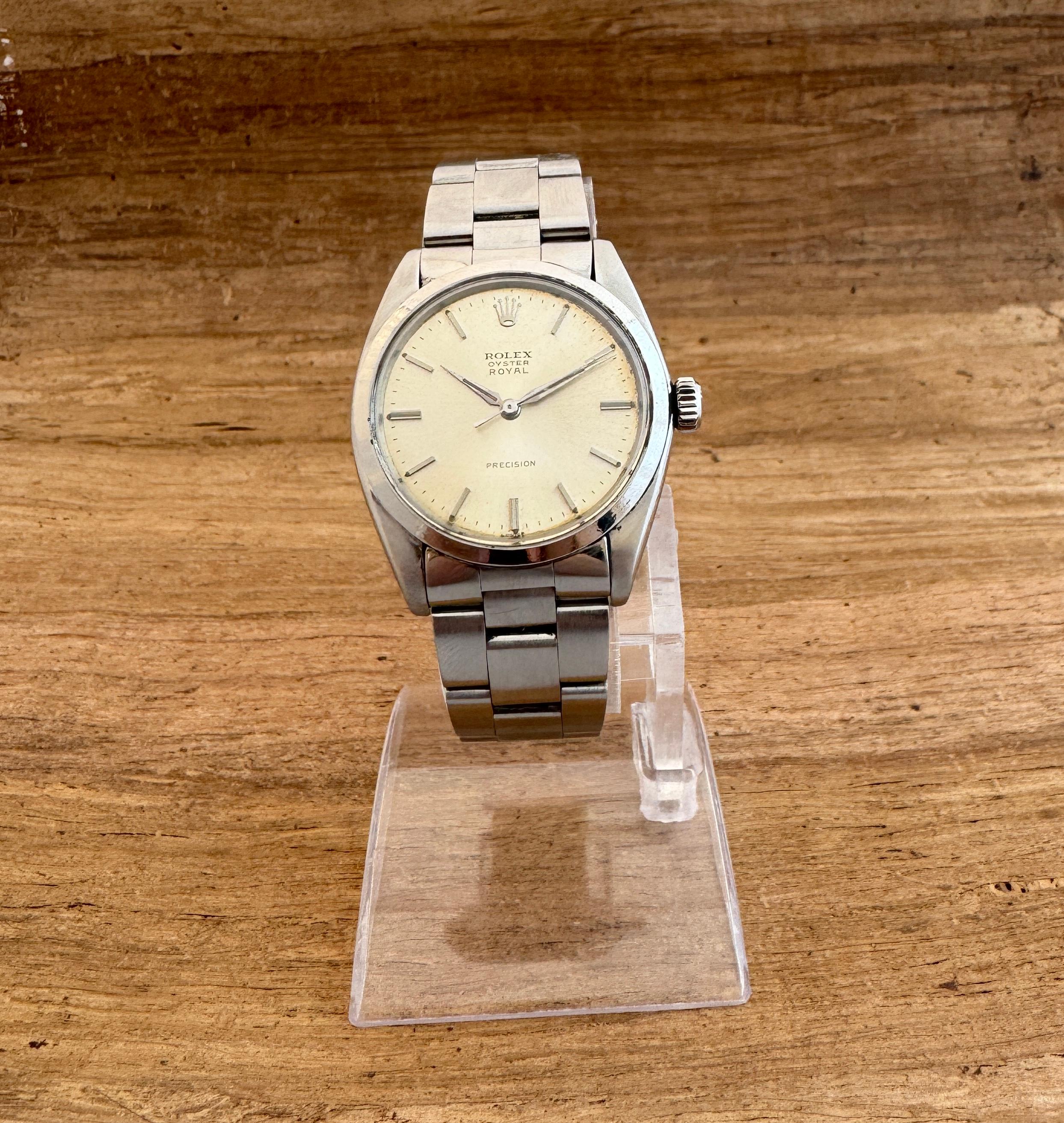 Rolex Oyster Precision Royal 6426 Uhr, Vintage im Zustand „Gut“ in Toronto, CA