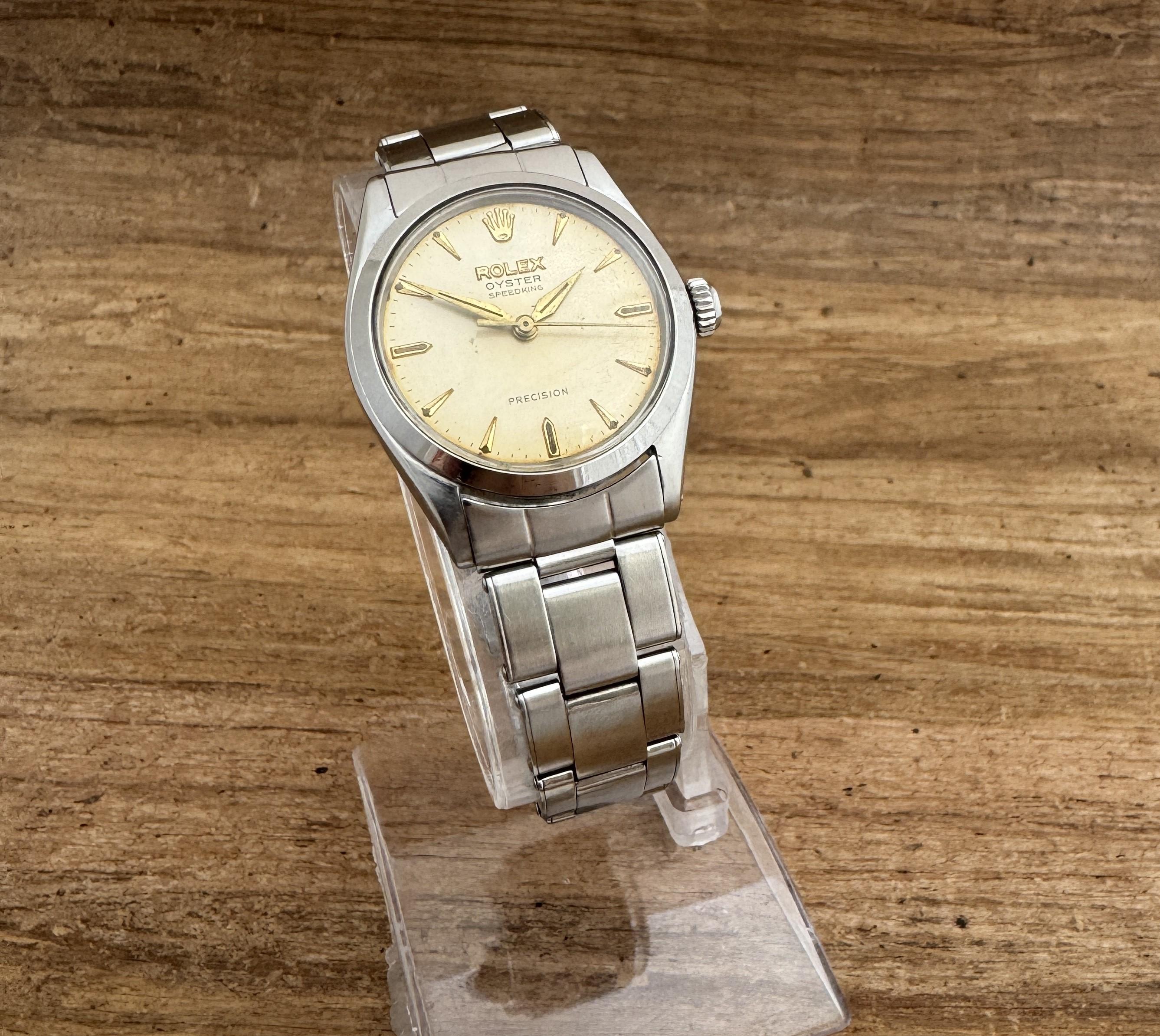 Orologio Rolex Oyster Precision Speedking 6430 vintage 5