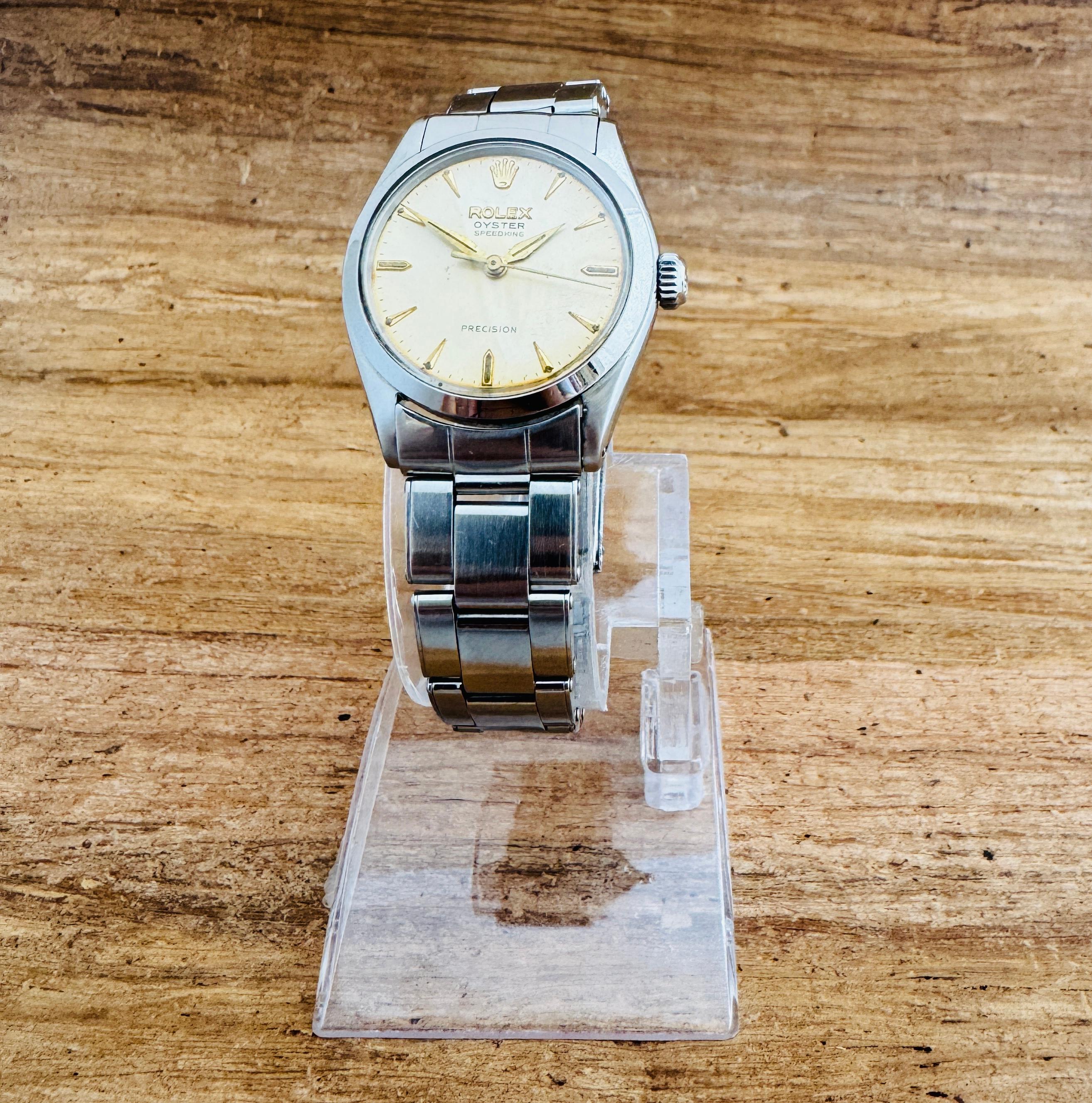 Orologio Rolex Oyster Precision Speedking 6430 vintage 6