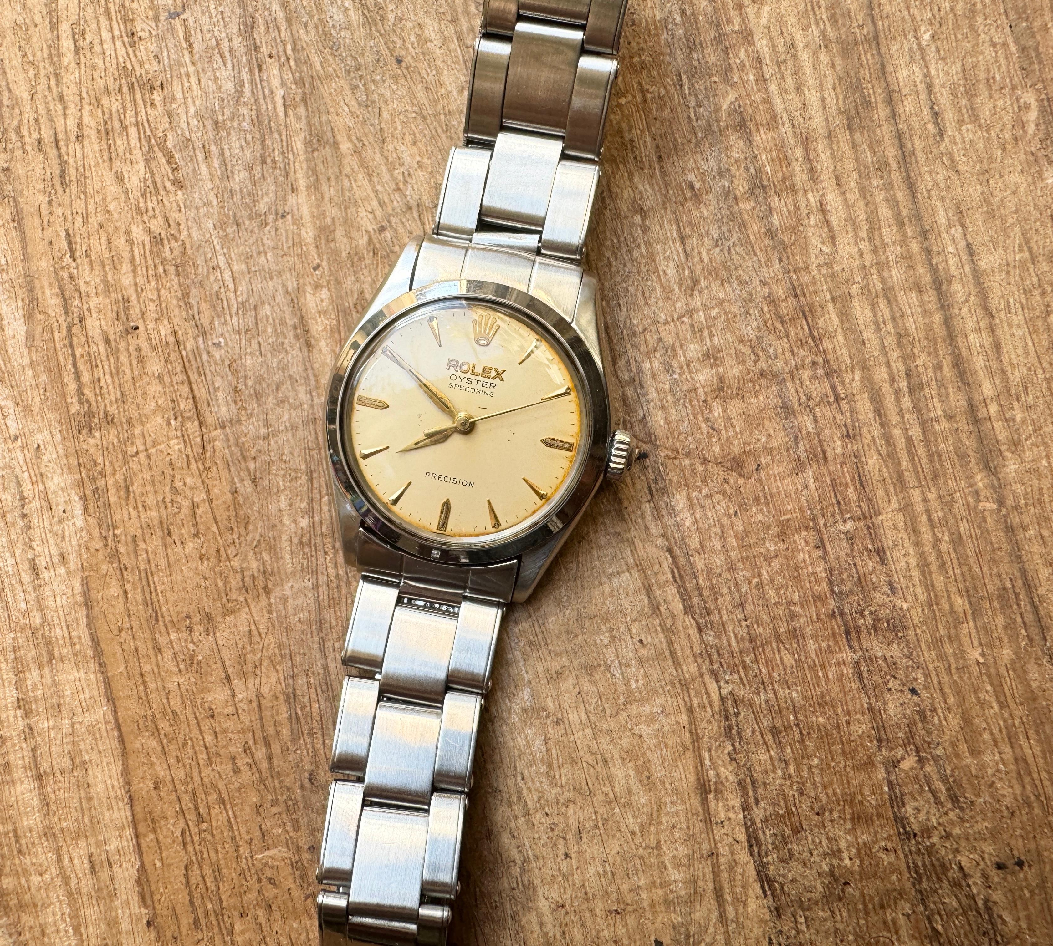 Orologio Rolex Oyster Precision Speedking 6430 vintage 1