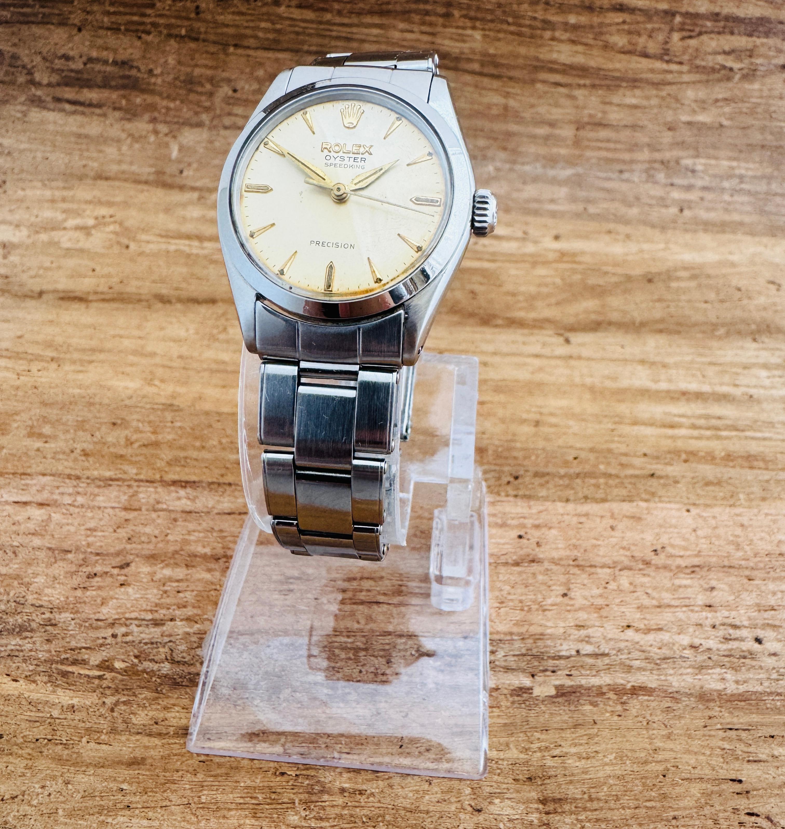 Orologio Rolex Oyster Precision Speedking 6430 vintage 2