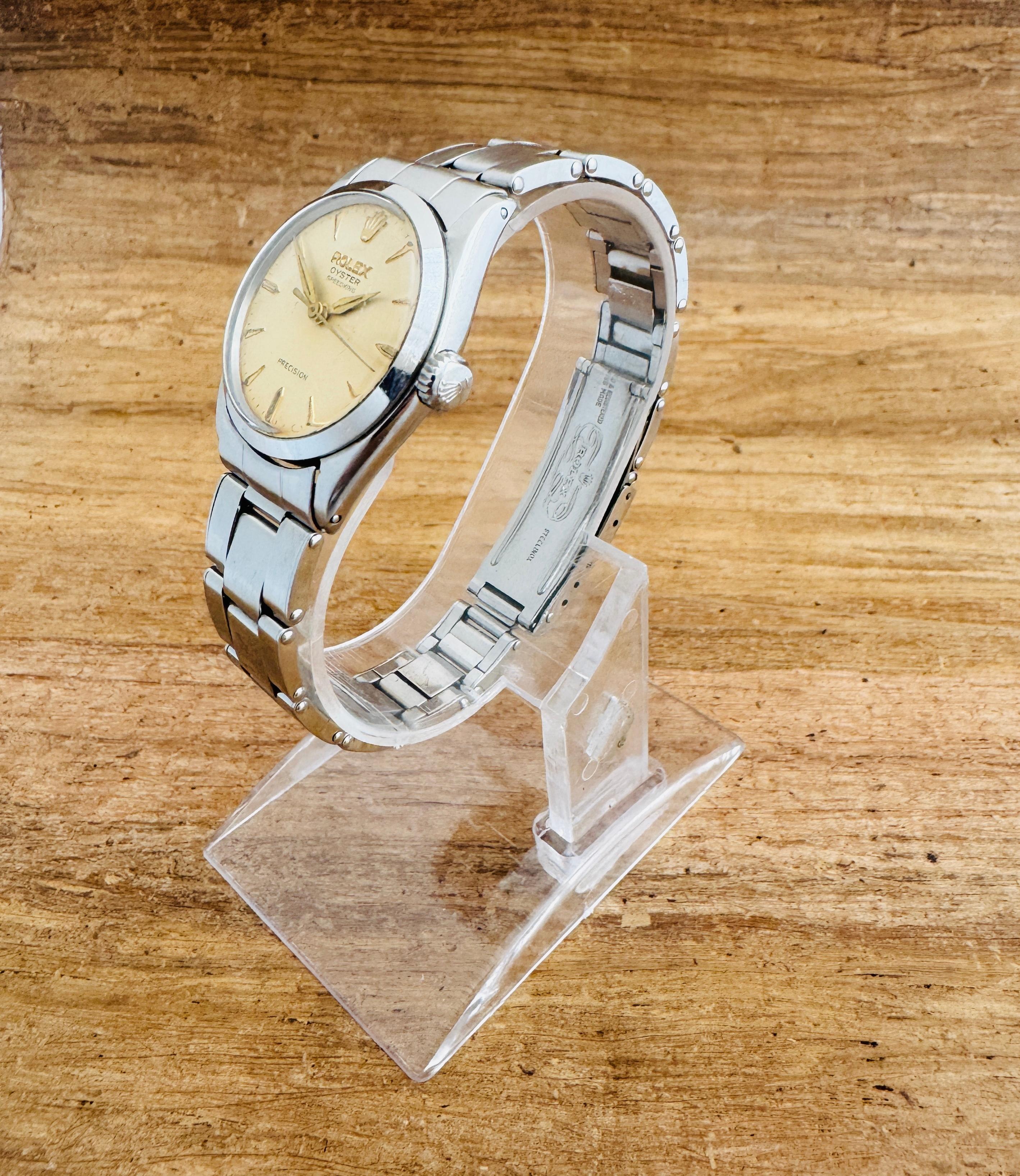 Orologio Rolex Oyster Precision Speedking 6430 vintage 3