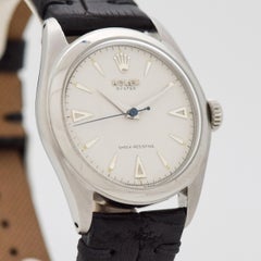 Vintage Rolex Oyster Reference 6082 Stainless Steel Watch, 1958