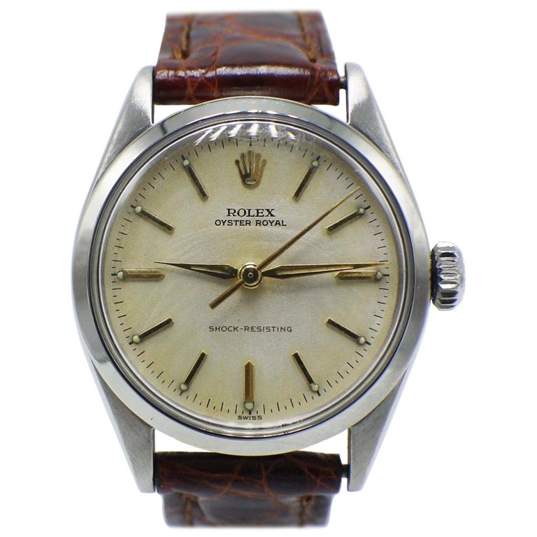 Vintage Rolex Oyster Royal 6444 Stainless Steel Midsize Very Rare at  1stDibs | rolex 6444 oyster royal, rolex stardust