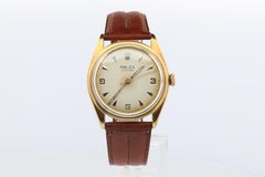 Vintage ROLEX Oyster Watch. Rolex ref 4365. 1940s Gold Capped Mens Rolex watch.