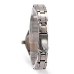 Vintage Rolex Oysterdate Precision 6406 Steel Cream Dial 1960s 24mm Ladies Watch