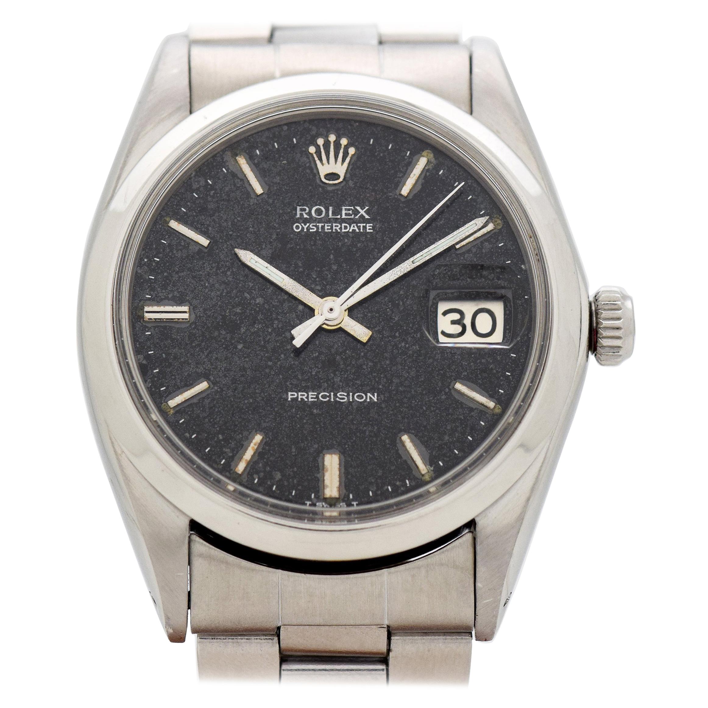 Vintage Rolex Oysterdate Precision Ref. 6694 Stainless Steel Watch