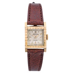 Vintage Rolex Precision 18k Yellow Gold Ref. 8320 Ladies Watch