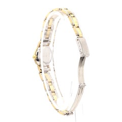 Vintage Rolex Precision 2-Tone Manual Wind Flex Stretch Bracelet Ladies Watch