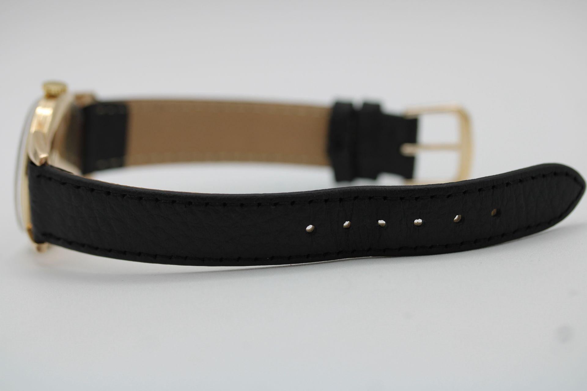Vintage Rolex Precision  9ct Yellow Gold  Manual Wind  1960s  Serviced For Sale 7