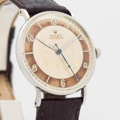 Vintage Rolex Precision Reference 4061 Stainless Steel Watch, 1947