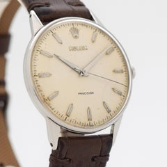 Vintage Rolex Precision Reference 9022 Stainless Steel Watch, 1950s