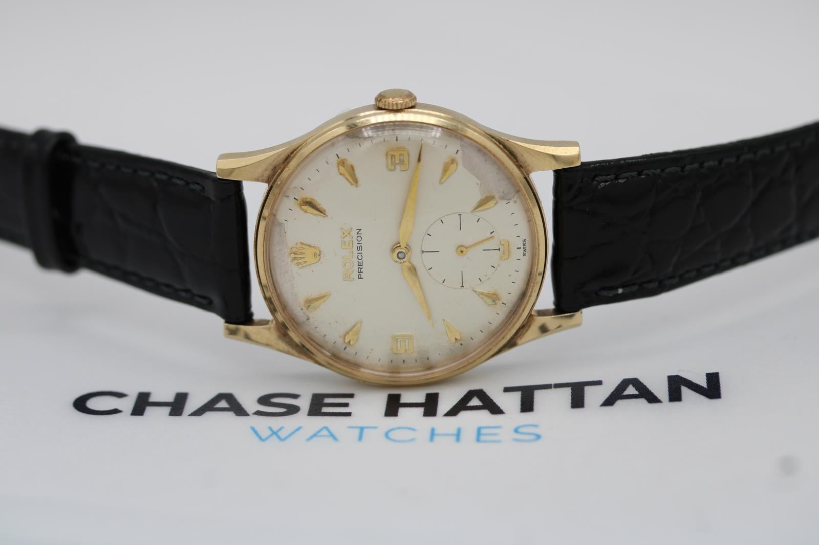 Vintage Rolex Precision  Rolex Precision 12868 Pour hommes en vente