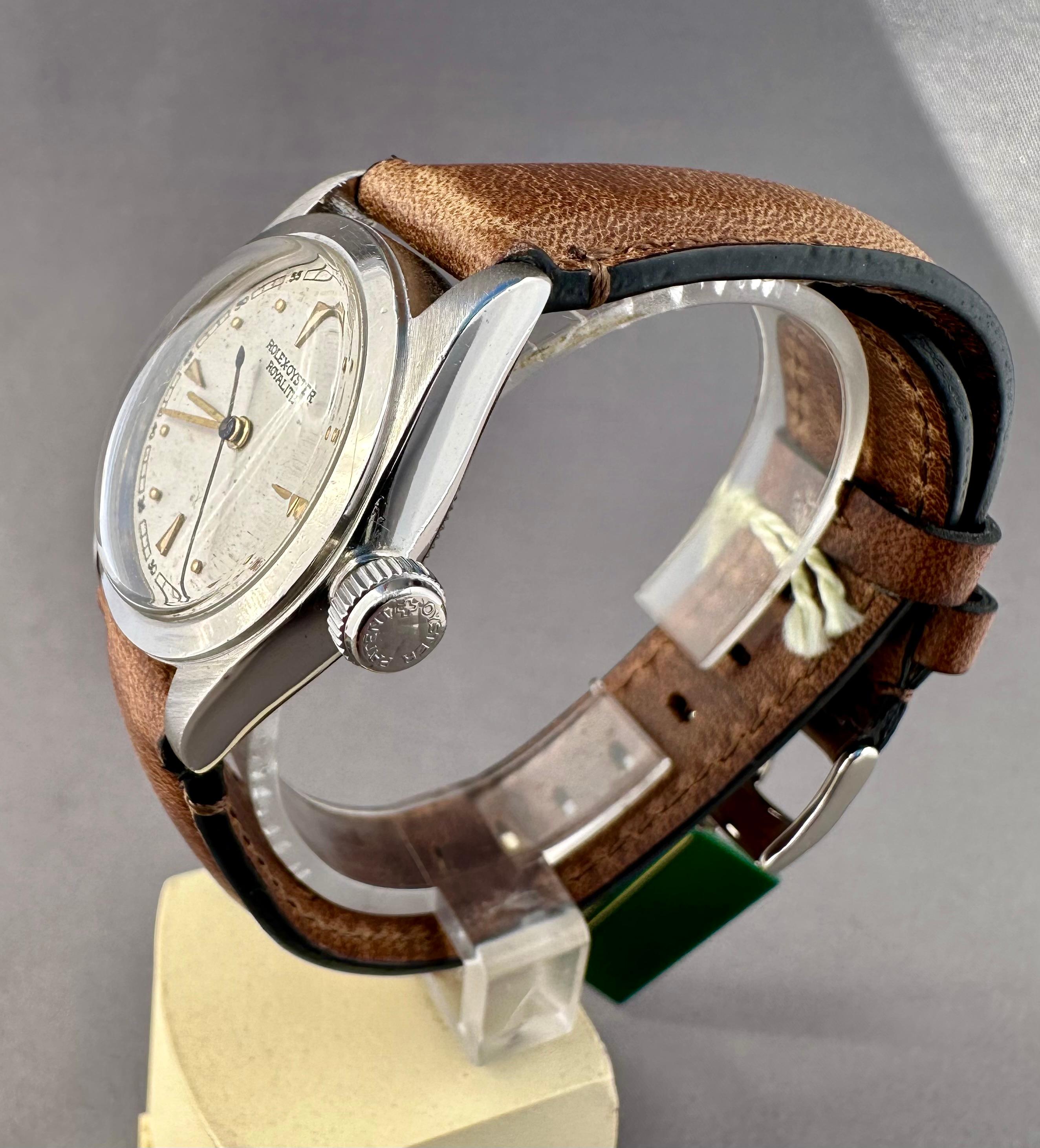 Modern Vintage Rolex Royalite Watch 2280 Circa 1939 For Sale