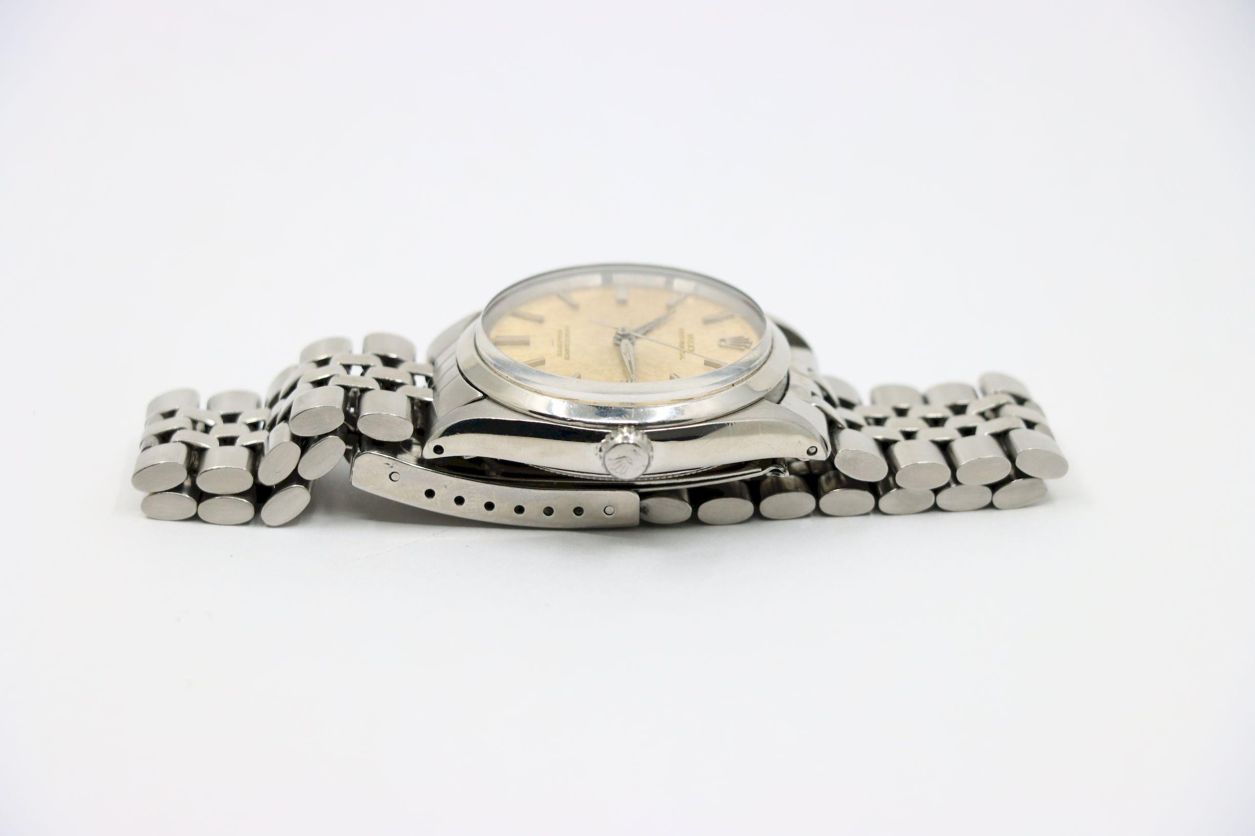 da uomo o donna Orologio Rolex Oyster Perpetual d'epoca in acciaio in vendita