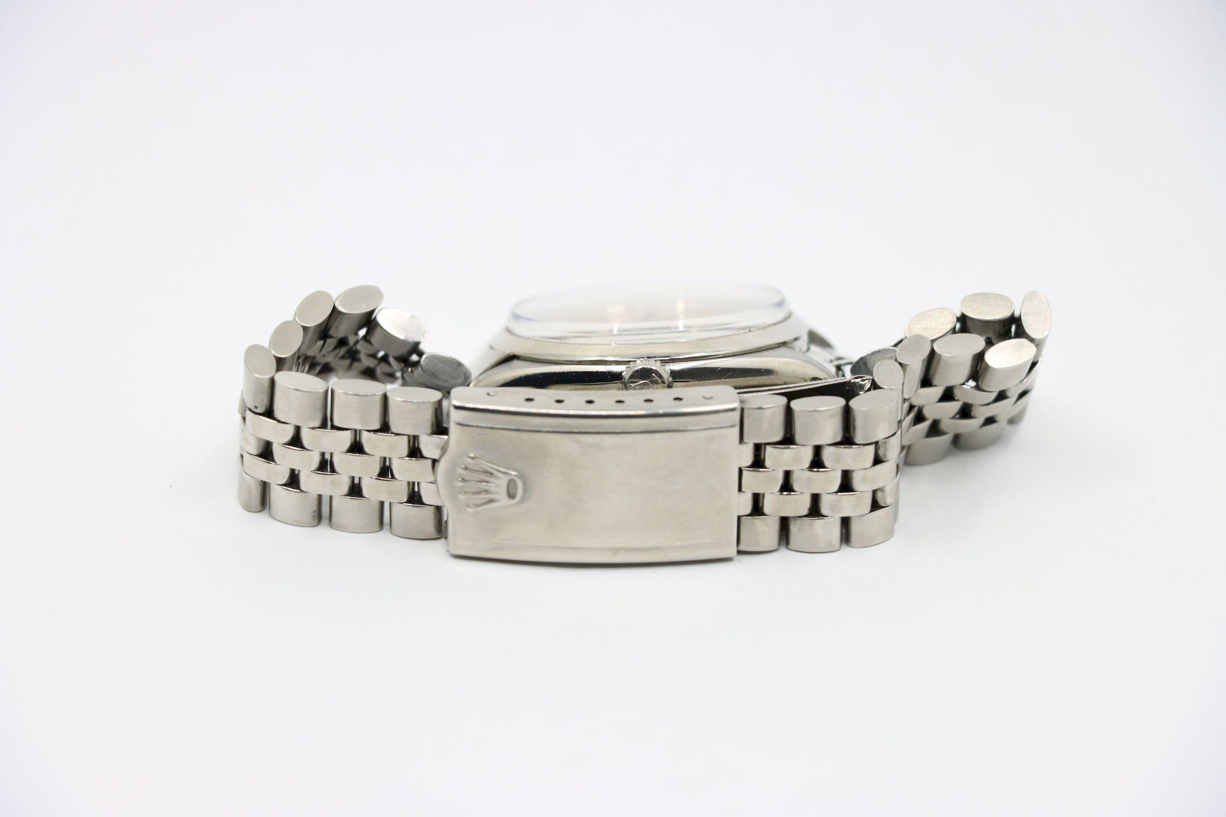 Orologio Rolex Oyster Perpetual d'epoca in acciaio in vendita 1