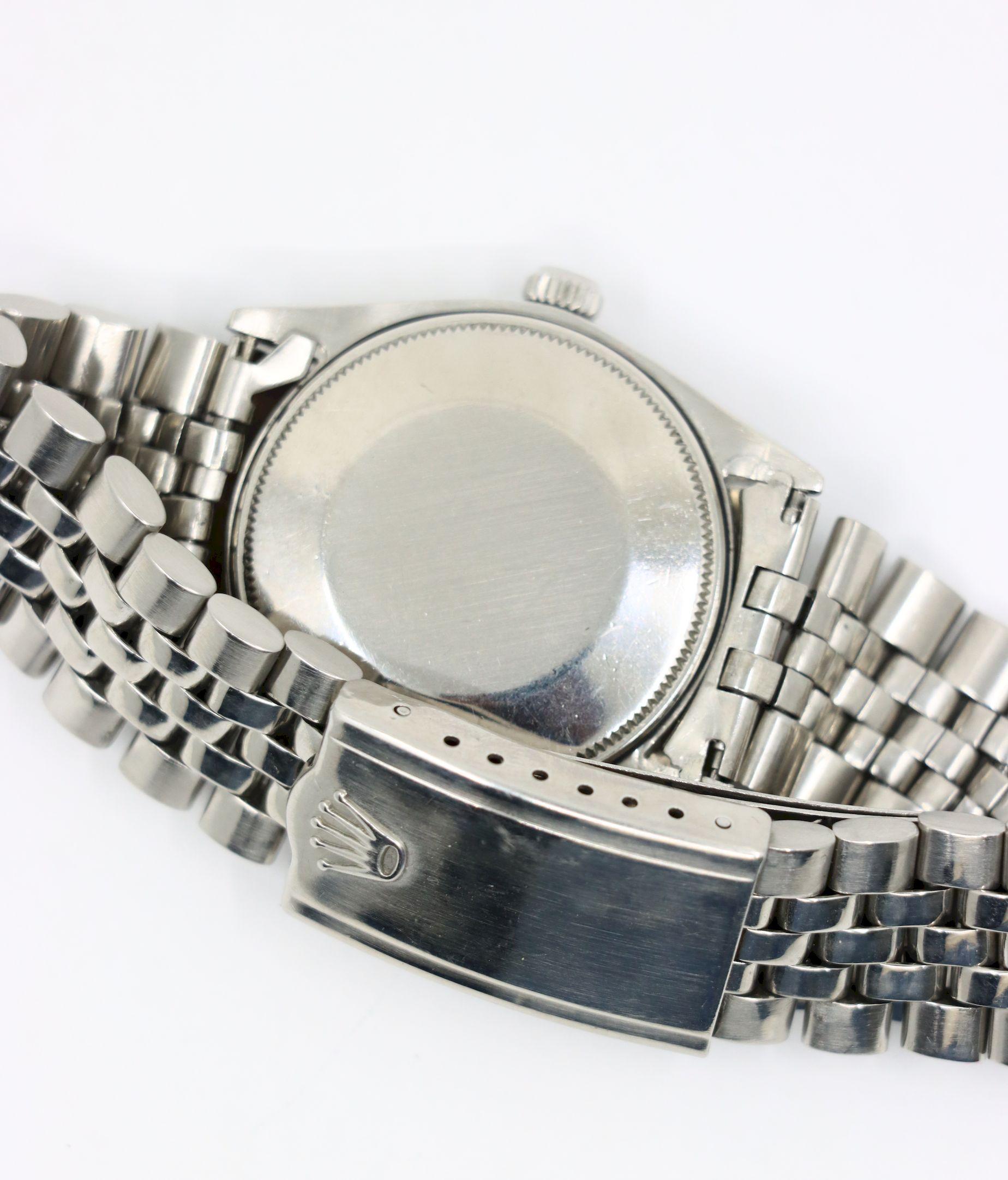 Orologio Rolex Oyster Perpetual d'epoca in acciaio in vendita 4