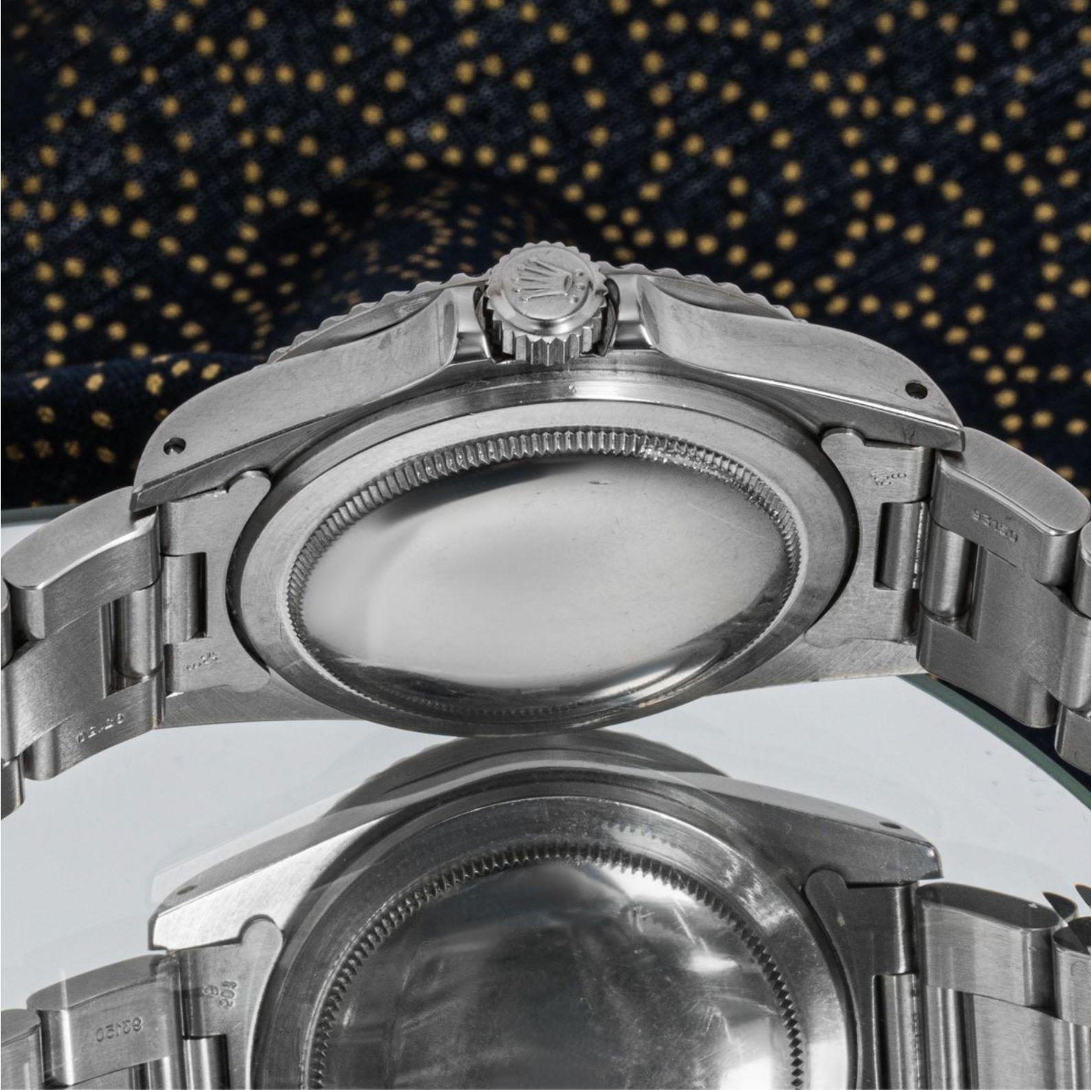Rolex Montre Submarine vintage avec cadran araignée 5513 Pour hommes en vente