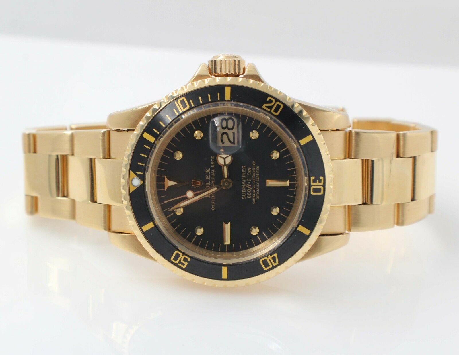 vintage gold submariner