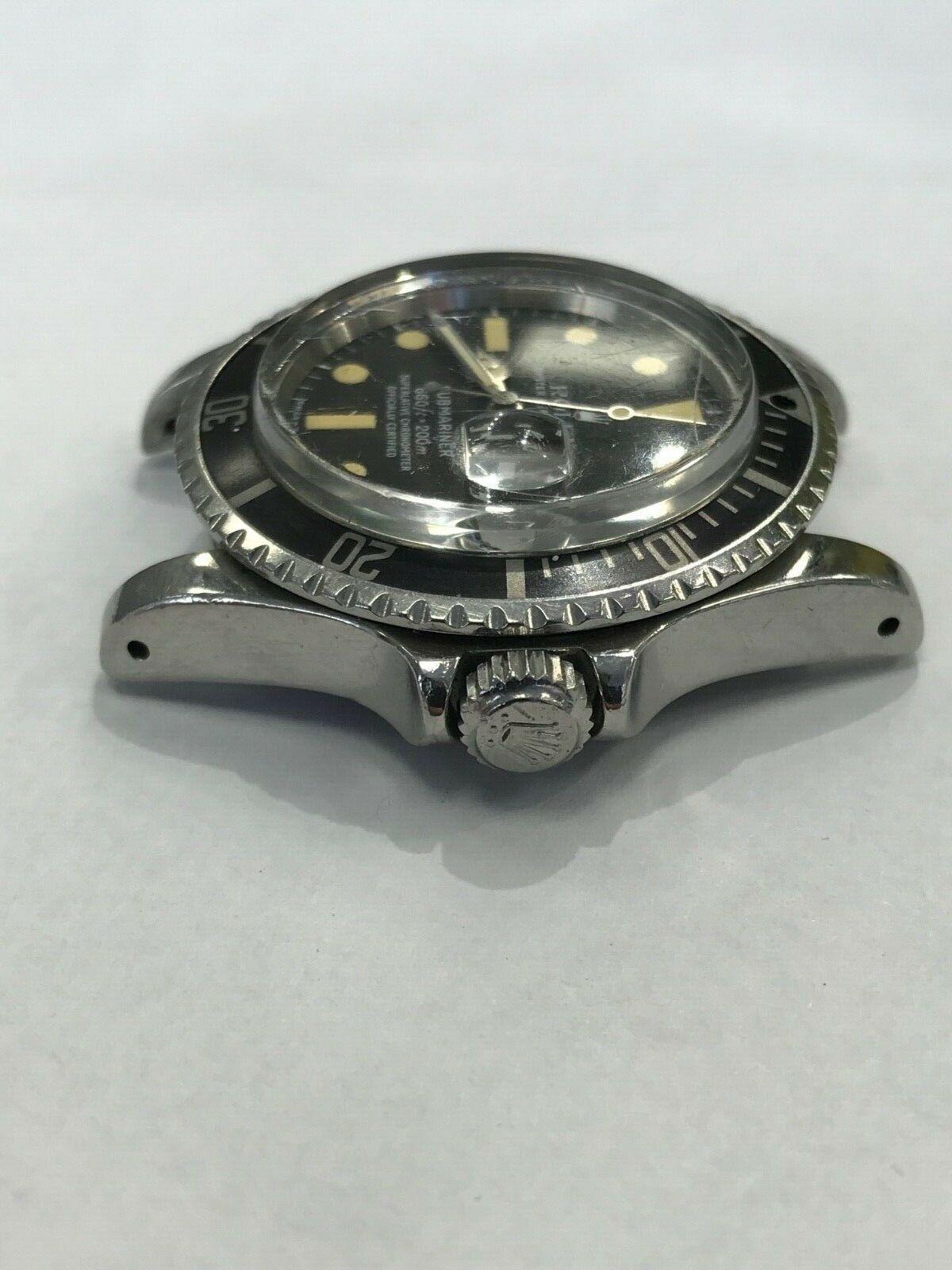 Vintage Rolex Submariner 1680 Stainless Steel 1978 Unpolished For Sale 1