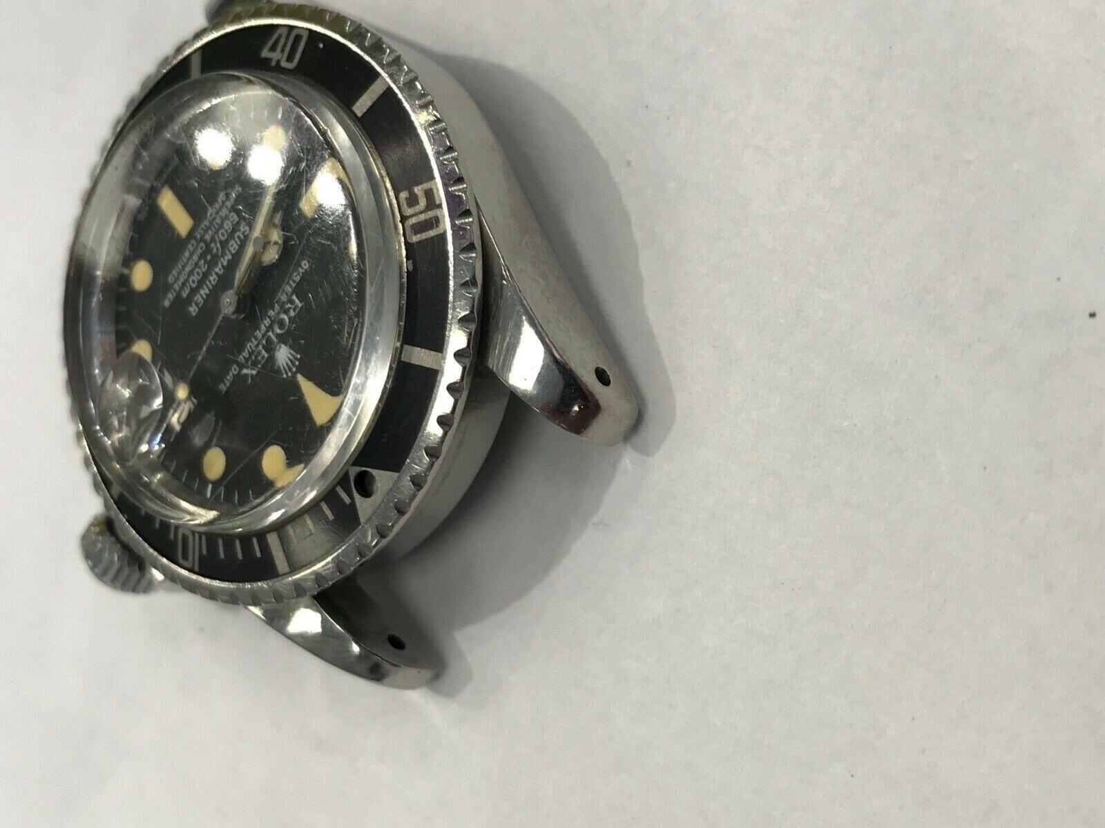 Vintage Rolex Submariner 1680 Stainless Steel 1978 Unpolished For Sale 2