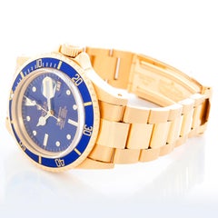 Vintage Rolex Submariner 1680 Yellow Gold Automatic Men's Watch