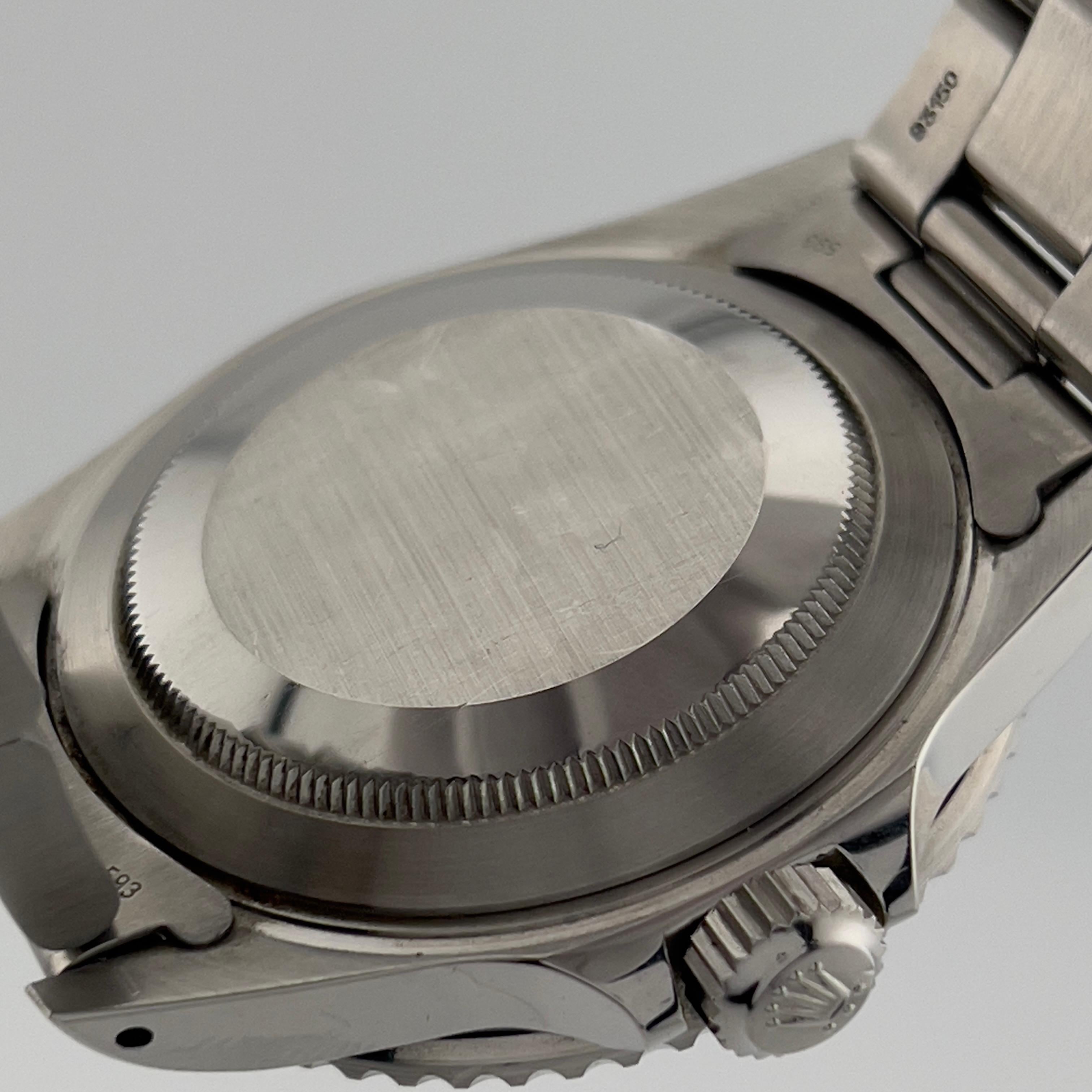 VINTAGE Rolex Submariner 16800 PUMPKIN Dial Acero inoxidable Caja Papel 1985 en venta 7