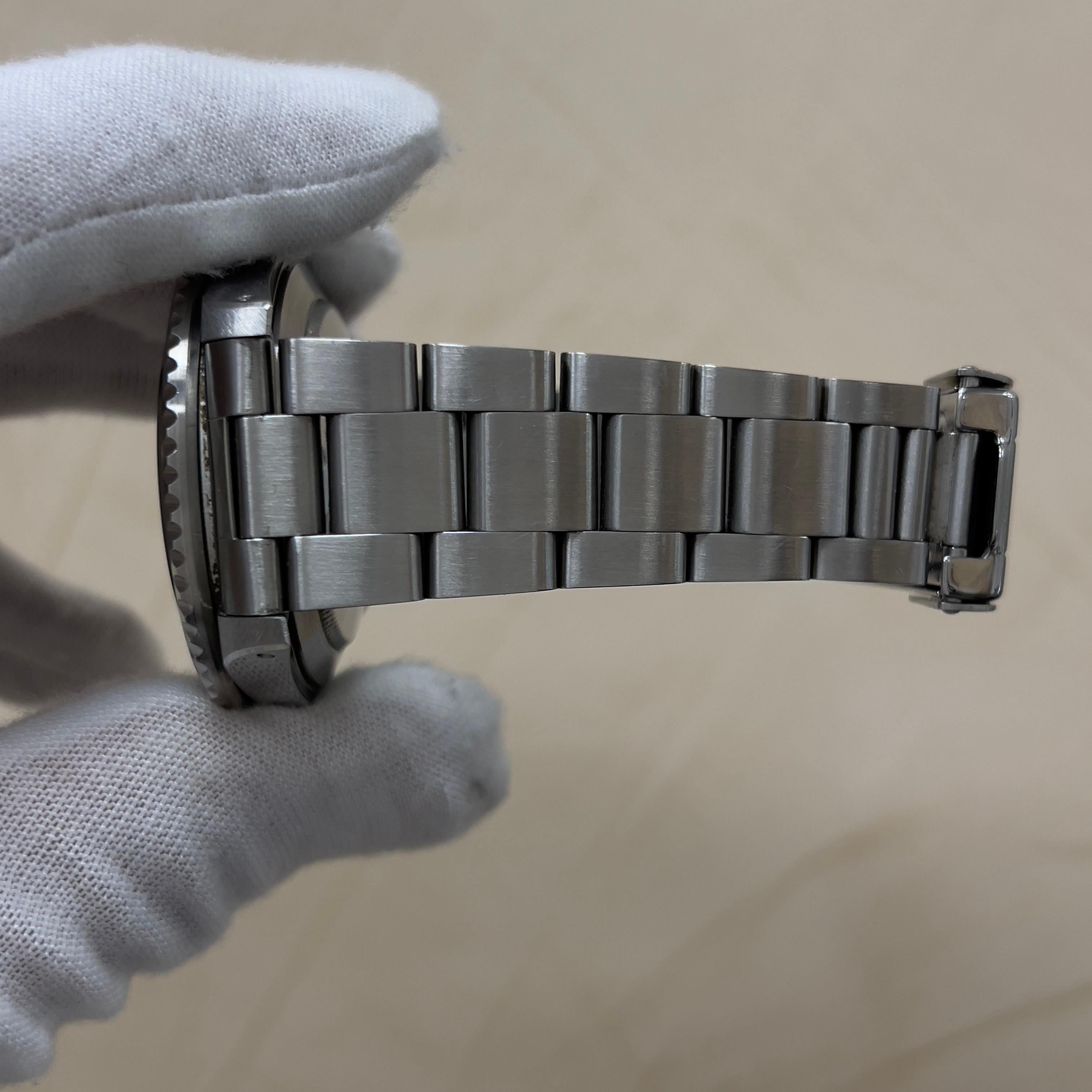 VINTAGE Rolex Submariner 16800 PUMPKIN Dial Acero inoxidable Caja Papel 1985 en venta 12