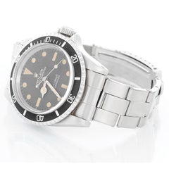 Vintage Rolex Submariner vergoldetes Zifferblatt Herren Automatikuhr 5513