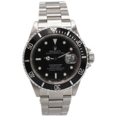 Vintage Rolex Submariner Stainless Steel Reference 16610