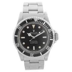 Vintage Rolex Submariner Tiffany " Spider " Dial Men's Automatic Watch 5513